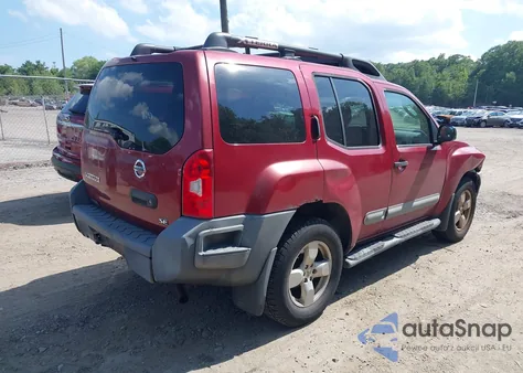 2005 Nissan Xterra Se из США, поврежденный, VIN 5N1AN08W85C657516